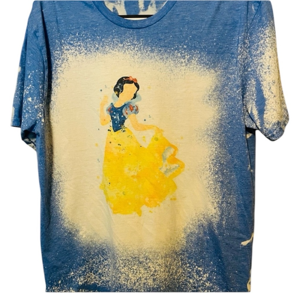 Disney Princess Blue and Yellow Kids T-Shirt